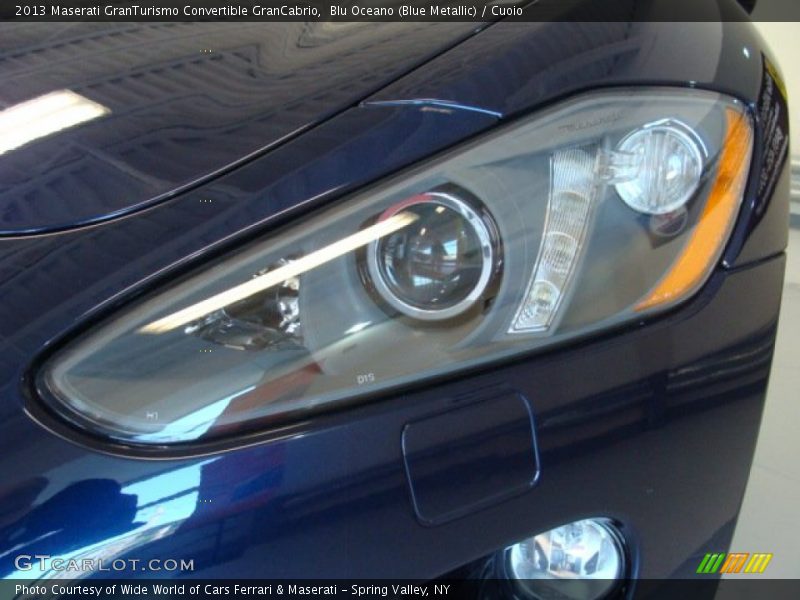 Blu Oceano (Blue Metallic) / Cuoio 2013 Maserati GranTurismo Convertible GranCabrio