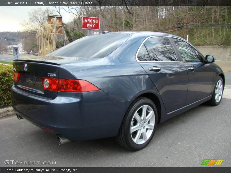 Carbon Gray Pearl / Quartz 2005 Acura TSX Sedan