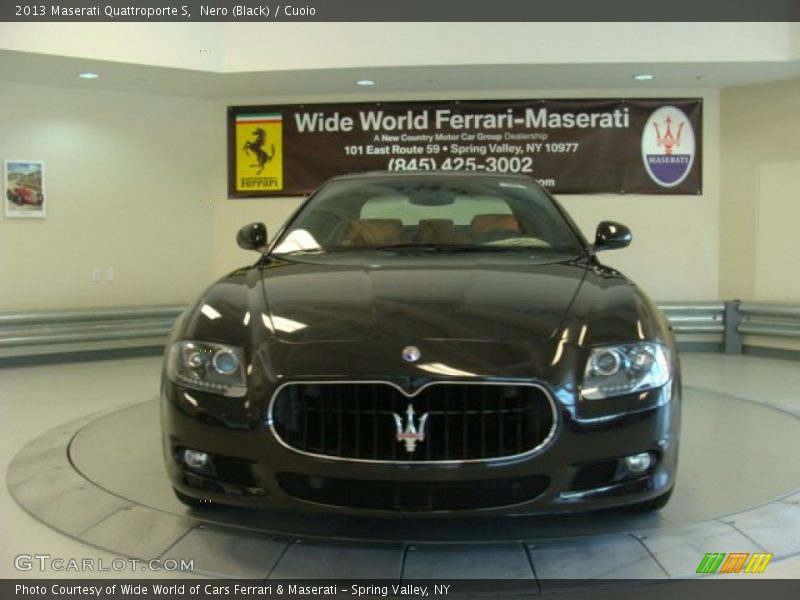 Nero (Black) / Cuoio 2013 Maserati Quattroporte S