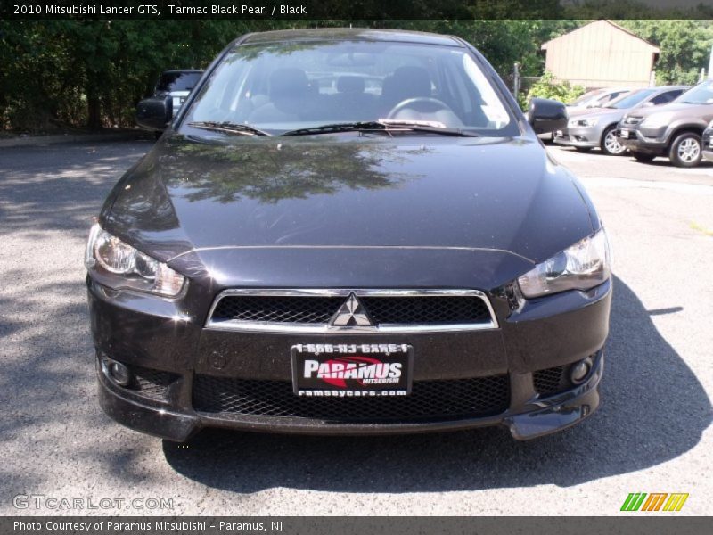 Tarmac Black Pearl / Black 2010 Mitsubishi Lancer GTS