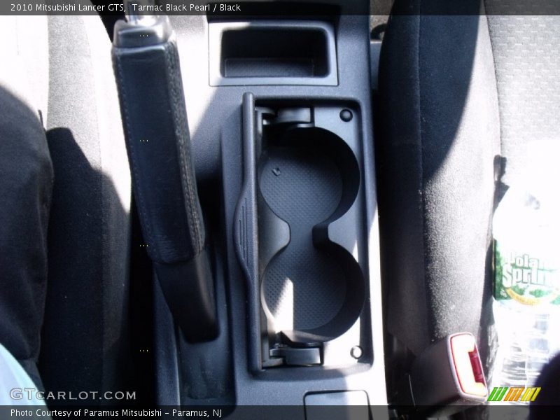 Tarmac Black Pearl / Black 2010 Mitsubishi Lancer GTS