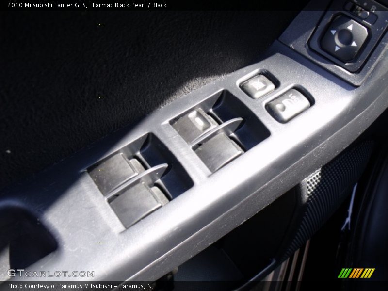 Tarmac Black Pearl / Black 2010 Mitsubishi Lancer GTS