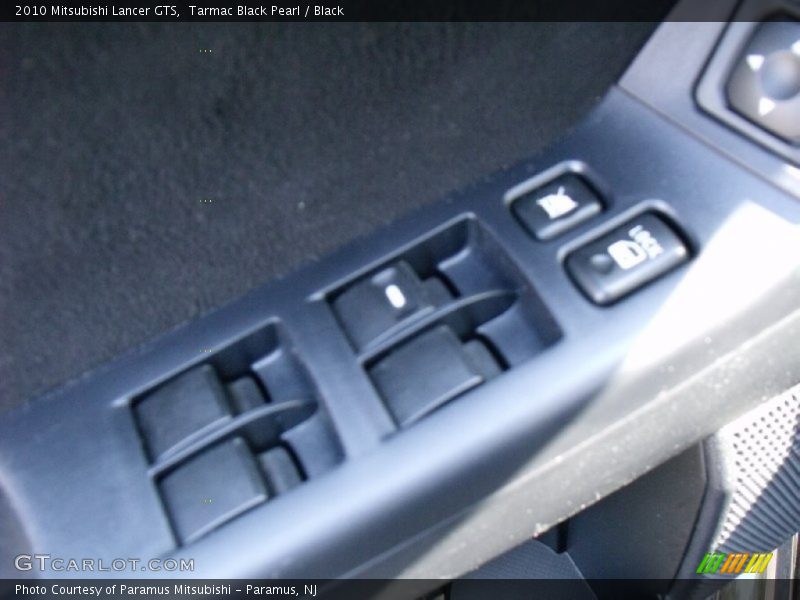 Tarmac Black Pearl / Black 2010 Mitsubishi Lancer GTS