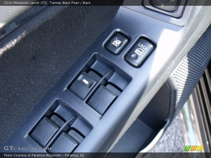 Tarmac Black Pearl / Black 2010 Mitsubishi Lancer GTS