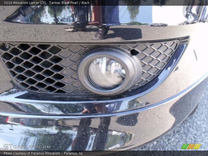Tarmac Black Pearl / Black 2010 Mitsubishi Lancer GTS