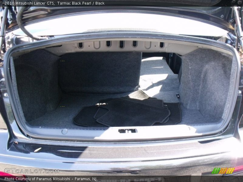 Tarmac Black Pearl / Black 2010 Mitsubishi Lancer GTS