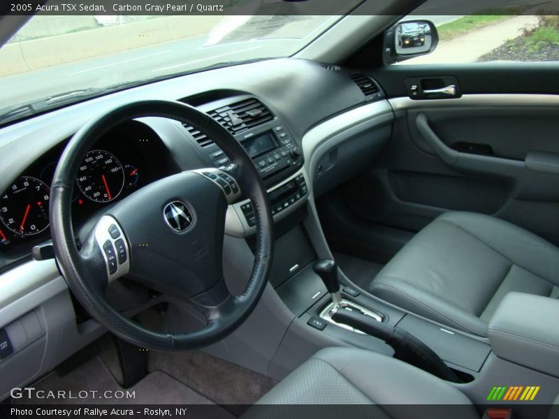 Carbon Gray Pearl / Quartz 2005 Acura TSX Sedan