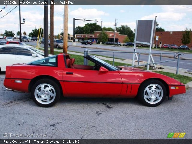  1990 Corvette Coupe Bright Red