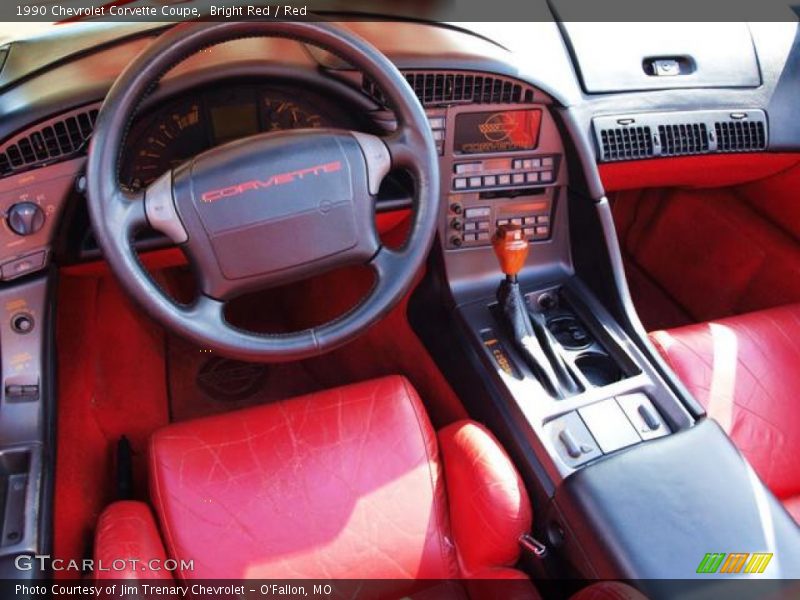 Dashboard of 1990 Corvette Coupe