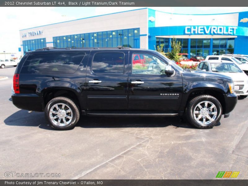 Black / Light Titanium/Dark Titanium 2012 Chevrolet Suburban LT 4x4