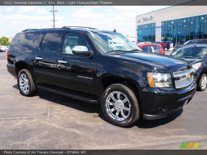 Black / Light Titanium/Dark Titanium 2012 Chevrolet Suburban LT 4x4