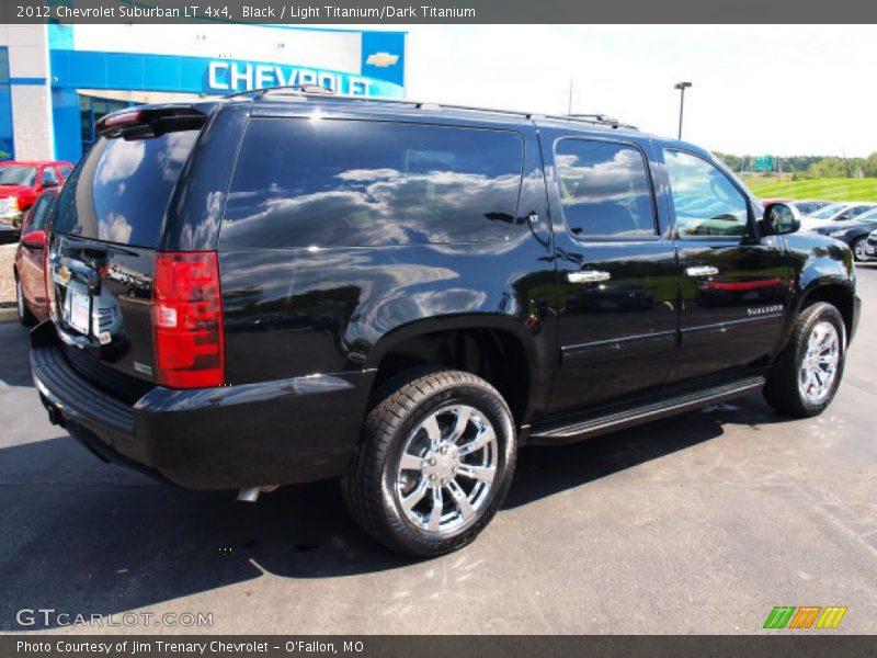 Black / Light Titanium/Dark Titanium 2012 Chevrolet Suburban LT 4x4