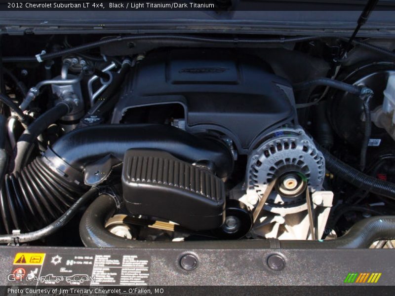 Black / Light Titanium/Dark Titanium 2012 Chevrolet Suburban LT 4x4