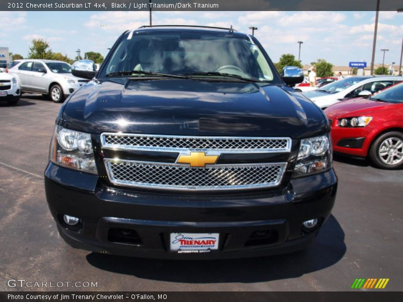 Black / Light Titanium/Dark Titanium 2012 Chevrolet Suburban LT 4x4