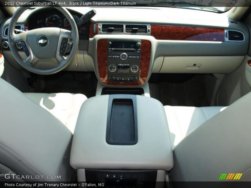 Black / Light Titanium/Dark Titanium 2012 Chevrolet Suburban LT 4x4