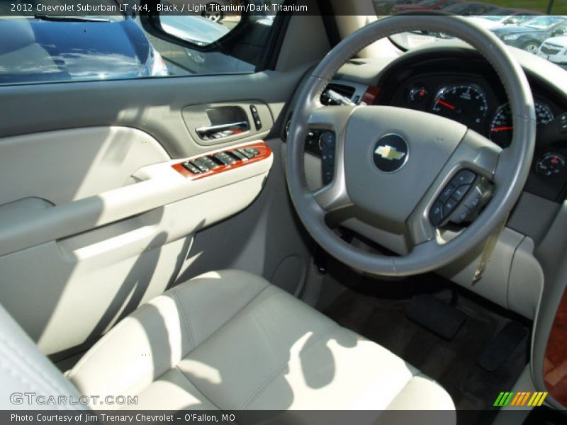 Black / Light Titanium/Dark Titanium 2012 Chevrolet Suburban LT 4x4