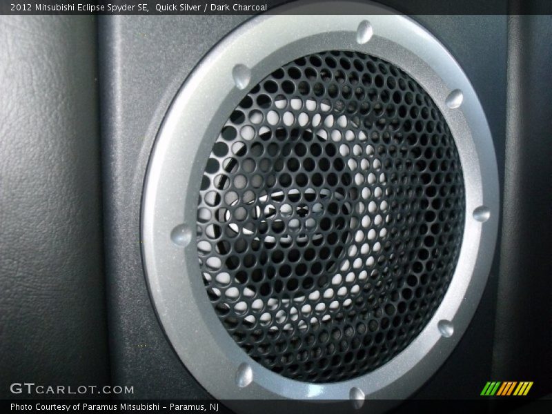 Quick Silver / Dark Charcoal 2012 Mitsubishi Eclipse Spyder SE