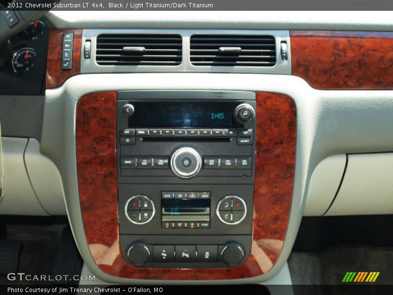 Black / Light Titanium/Dark Titanium 2012 Chevrolet Suburban LT 4x4