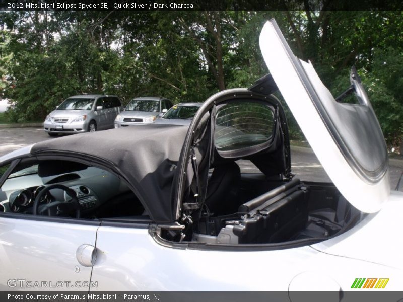 Quick Silver / Dark Charcoal 2012 Mitsubishi Eclipse Spyder SE