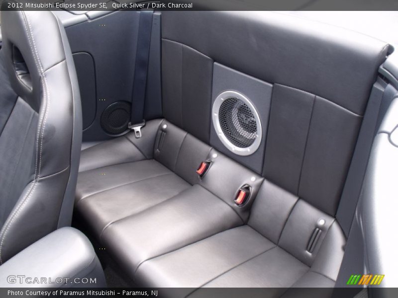 Rear Seat of 2012 Eclipse Spyder SE