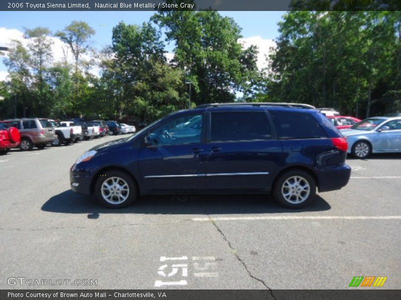 Nautical Blue Metallic / Stone Gray 2006 Toyota Sienna Limited