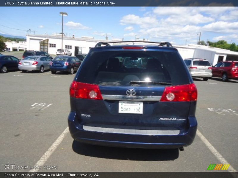 Nautical Blue Metallic / Stone Gray 2006 Toyota Sienna Limited