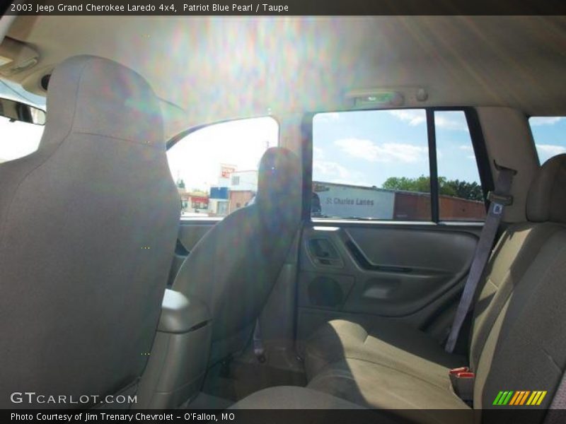 Patriot Blue Pearl / Taupe 2003 Jeep Grand Cherokee Laredo 4x4