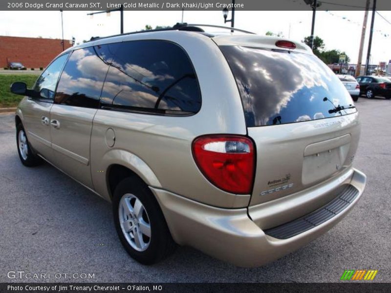 Linen Gold Metallic / Dark Khaki/Light Graystone 2006 Dodge Grand Caravan SXT