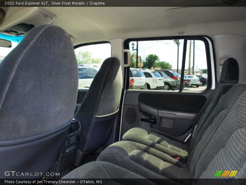 Silver Frost Metallic / Graphite 2002 Ford Explorer XLT