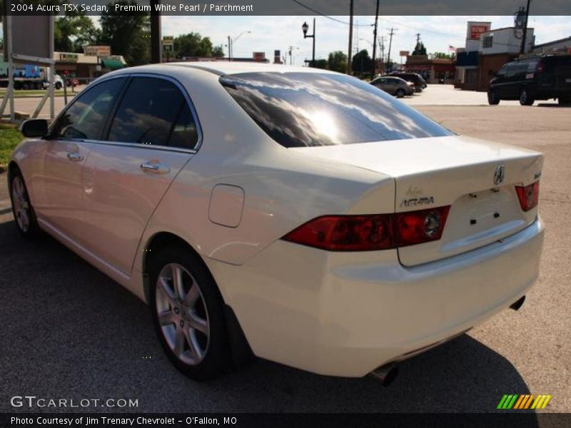 Premium White Pearl / Parchment 2004 Acura TSX Sedan