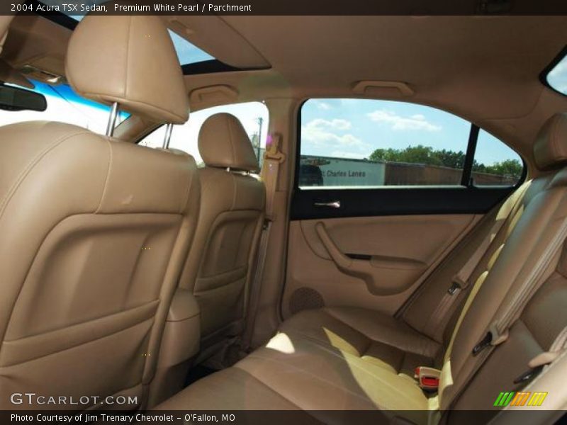 Premium White Pearl / Parchment 2004 Acura TSX Sedan