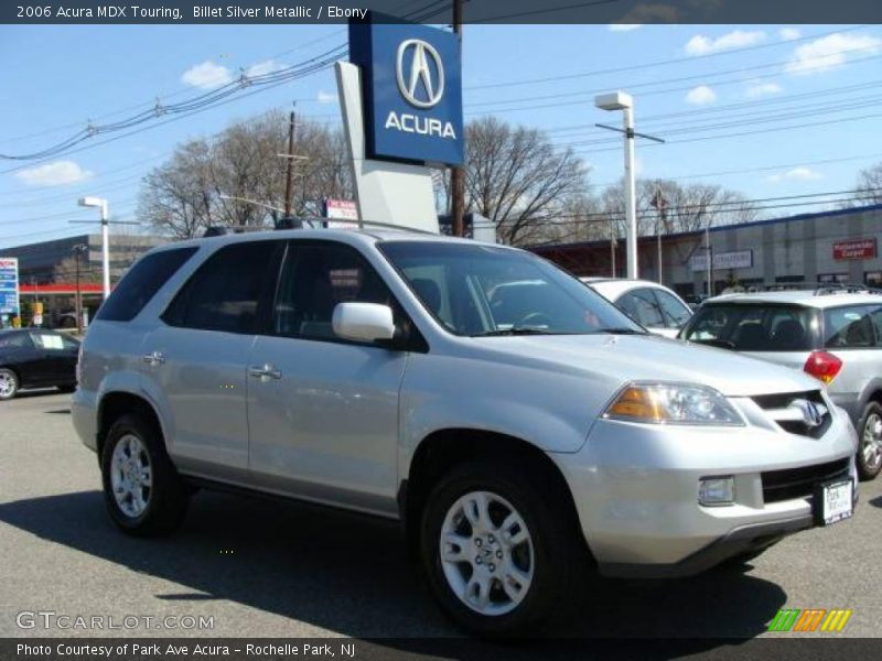 Billet Silver Metallic / Ebony 2006 Acura MDX Touring
