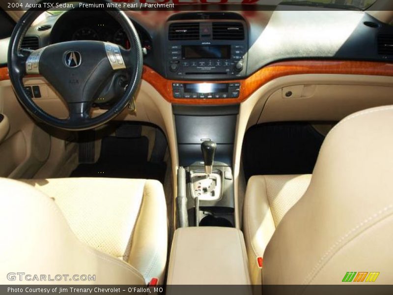 Premium White Pearl / Parchment 2004 Acura TSX Sedan