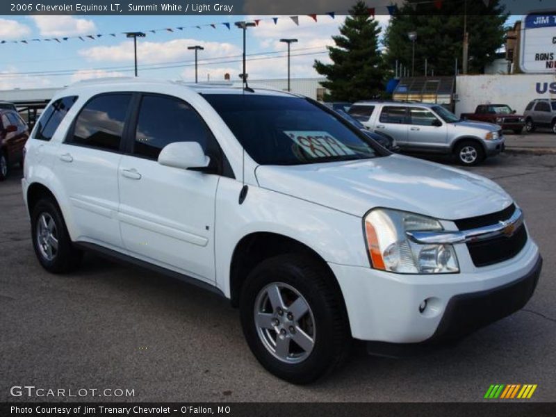 Summit White / Light Gray 2006 Chevrolet Equinox LT