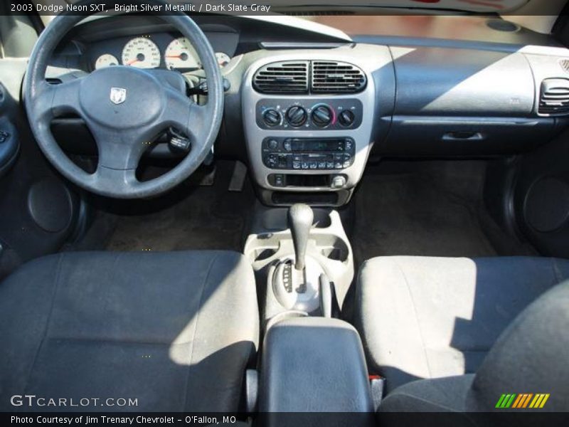 Bright Silver Metallic / Dark Slate Gray 2003 Dodge Neon SXT