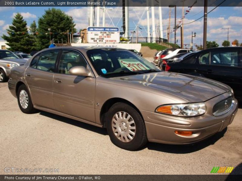 Light Bronzemist Metallic / Taupe 2001 Buick LeSabre Custom