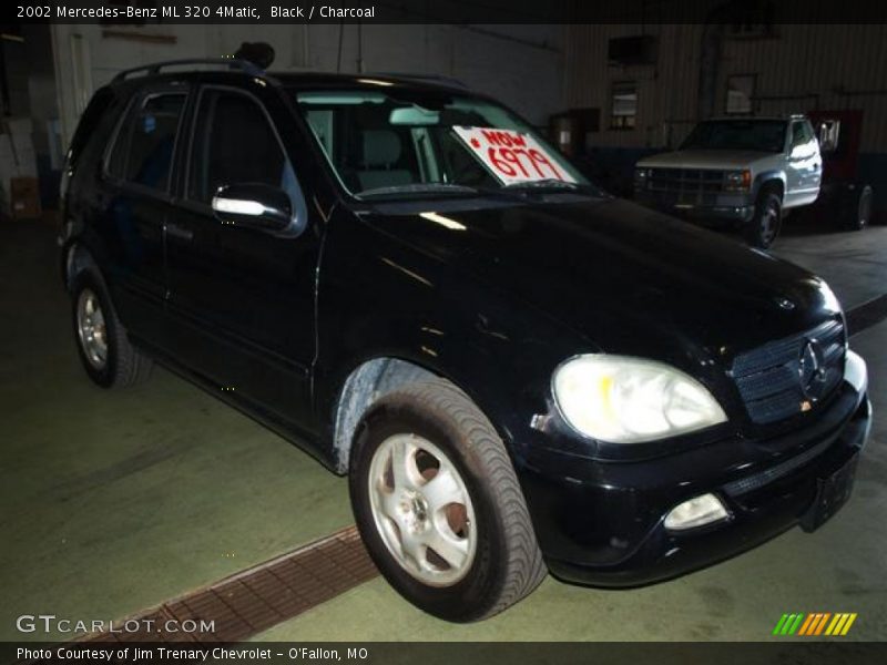 Black / Charcoal 2002 Mercedes-Benz ML 320 4Matic