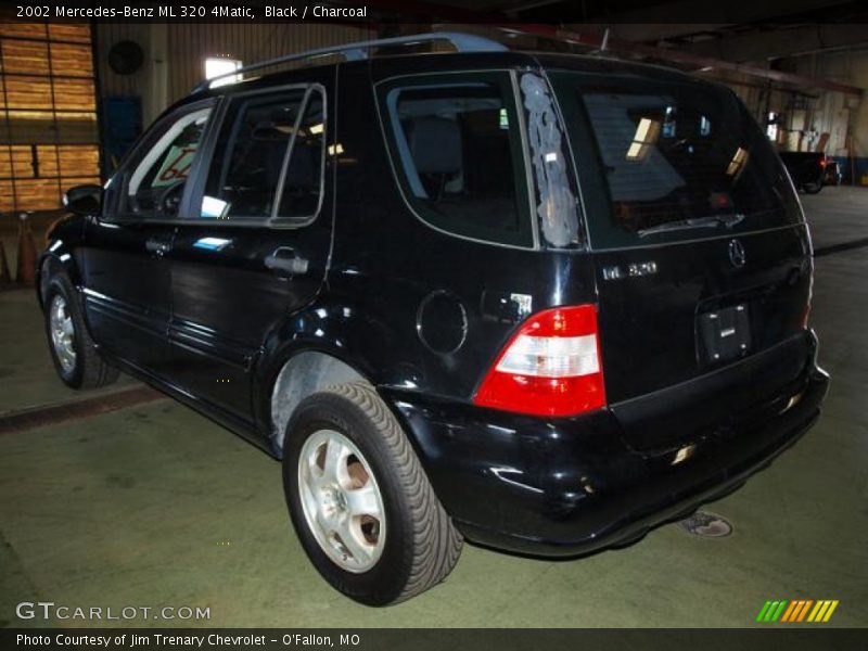 Black / Charcoal 2002 Mercedes-Benz ML 320 4Matic