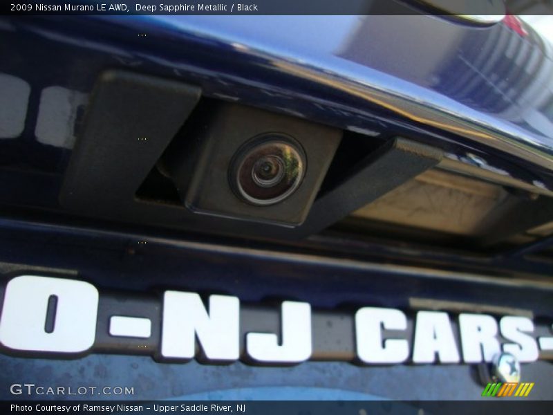 Deep Sapphire Metallic / Black 2009 Nissan Murano LE AWD