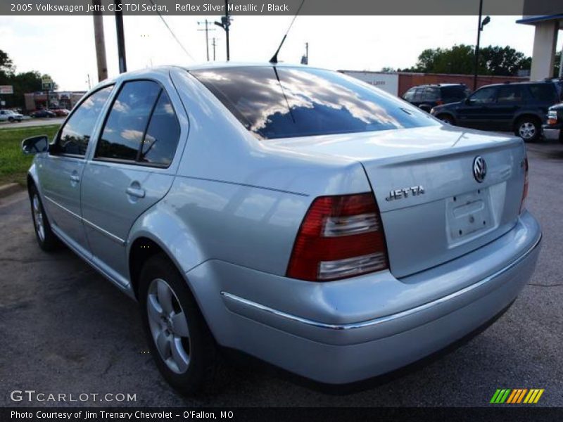 Reflex Silver Metallic / Black 2005 Volkswagen Jetta GLS TDI Sedan