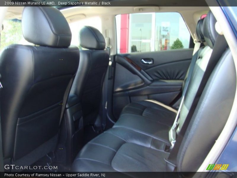 Deep Sapphire Metallic / Black 2009 Nissan Murano LE AWD