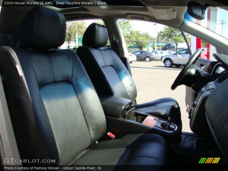 Deep Sapphire Metallic / Black 2009 Nissan Murano LE AWD