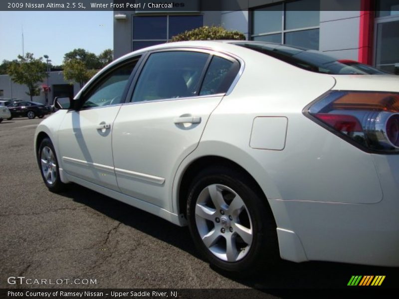 Winter Frost Pearl / Charcoal 2009 Nissan Altima 2.5 SL