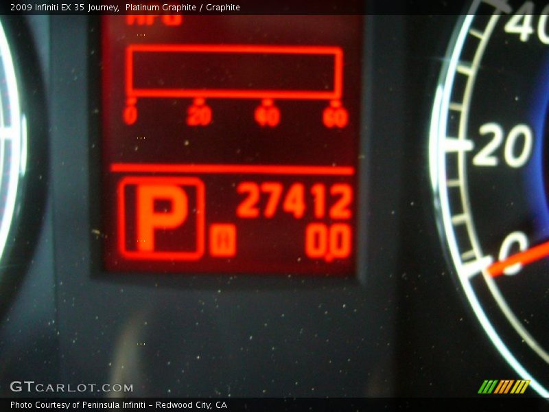 Platinum Graphite / Graphite 2009 Infiniti EX 35 Journey
