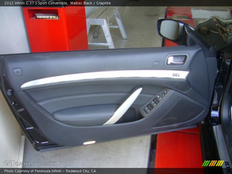 Door Panel of 2012 G 37 S Sport Convertible