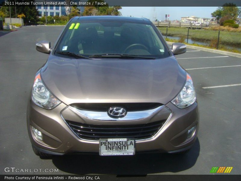 Chai Bronze / Taupe 2011 Hyundai Tucson Limited AWD