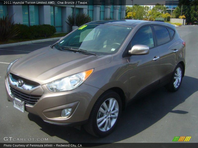 Chai Bronze / Taupe 2011 Hyundai Tucson Limited AWD