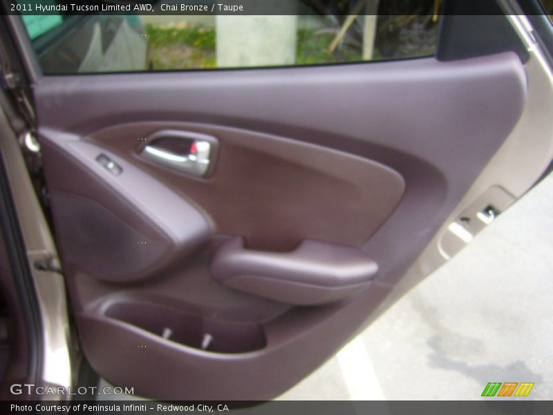 Chai Bronze / Taupe 2011 Hyundai Tucson Limited AWD