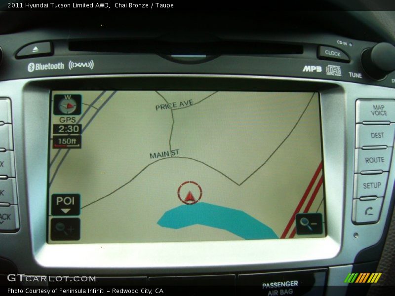 Chai Bronze / Taupe 2011 Hyundai Tucson Limited AWD