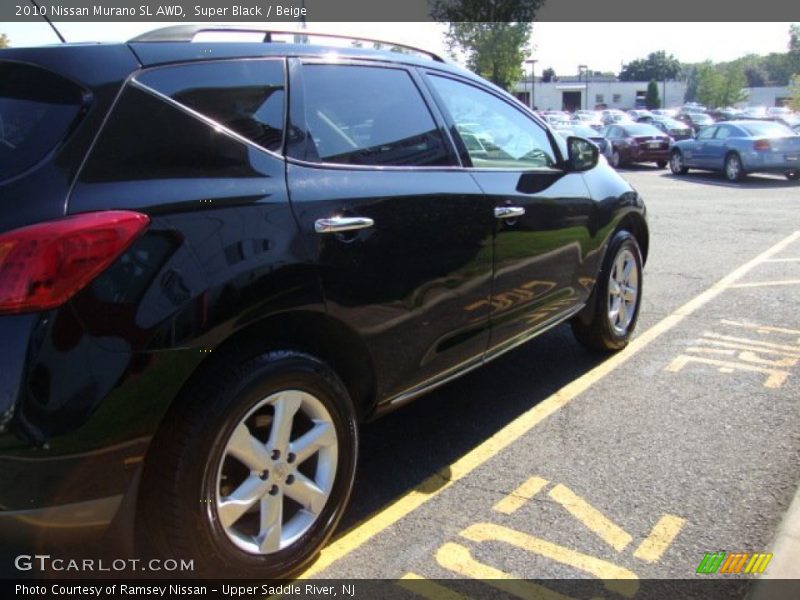 Super Black / Beige 2010 Nissan Murano SL AWD